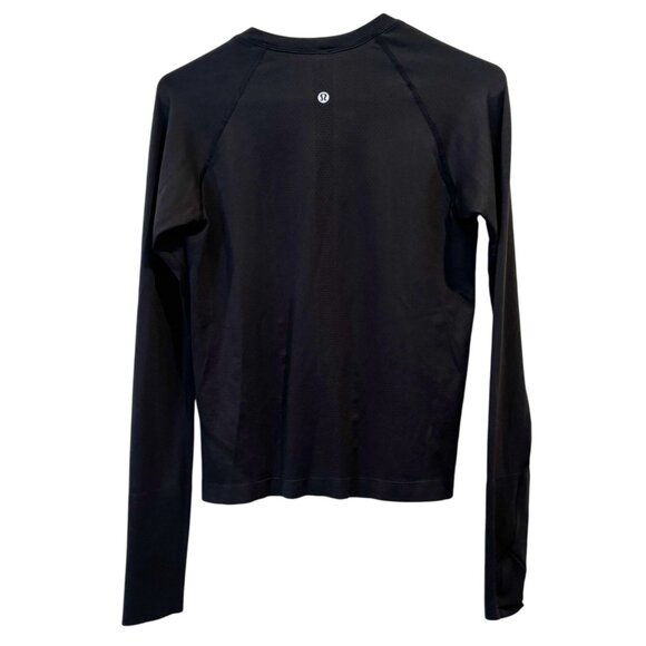 Lululemon Tech Long Sleeve Shirt 2.0 Waist Length Size 8 - Picture 3 of 8
